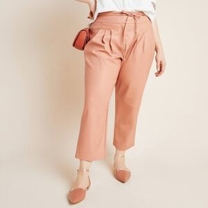 BLANKNYC by ANTHROPOLOGIE Faux Leather Peach Pants